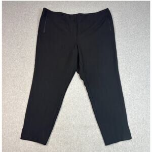Classiques Entier Pants Black WMNS Plus Size 24W High Rise Slim Fit Stretchy